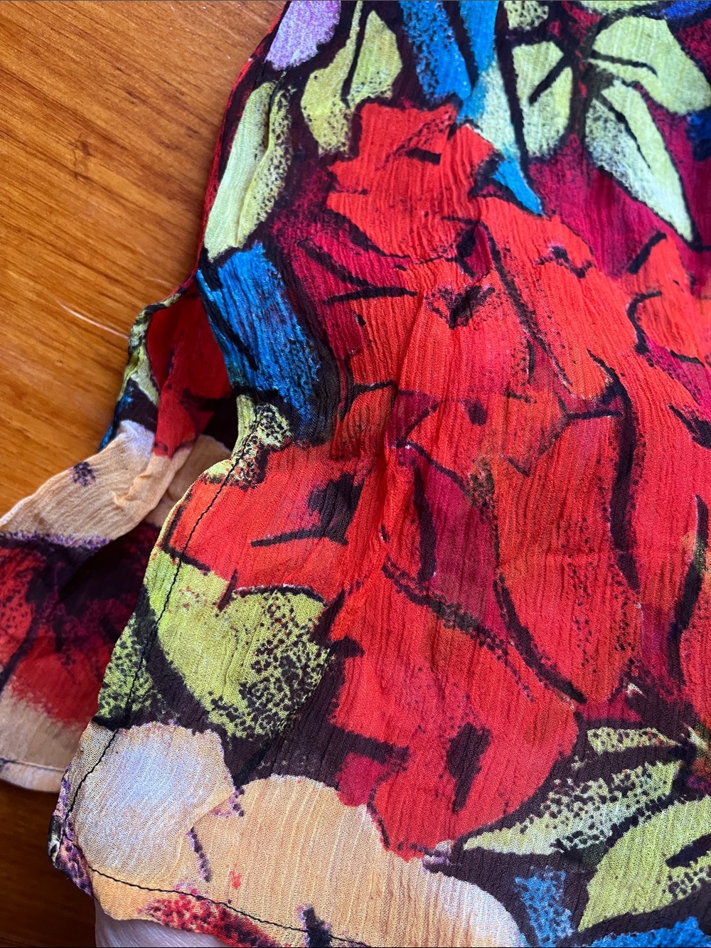Chico's Silk Blouse - Picture 6 of 8